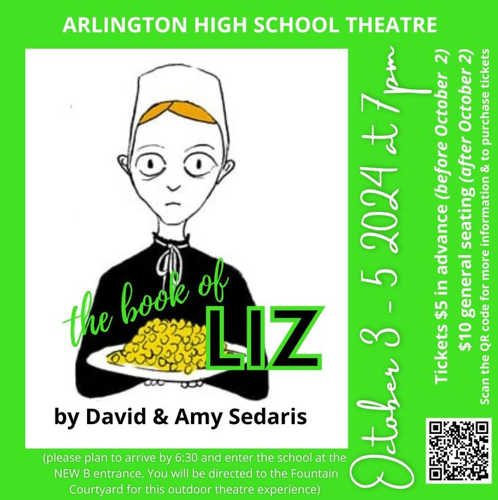 Featuring "surprises and big personalities", AHS Theater presents "The Book of Liz"